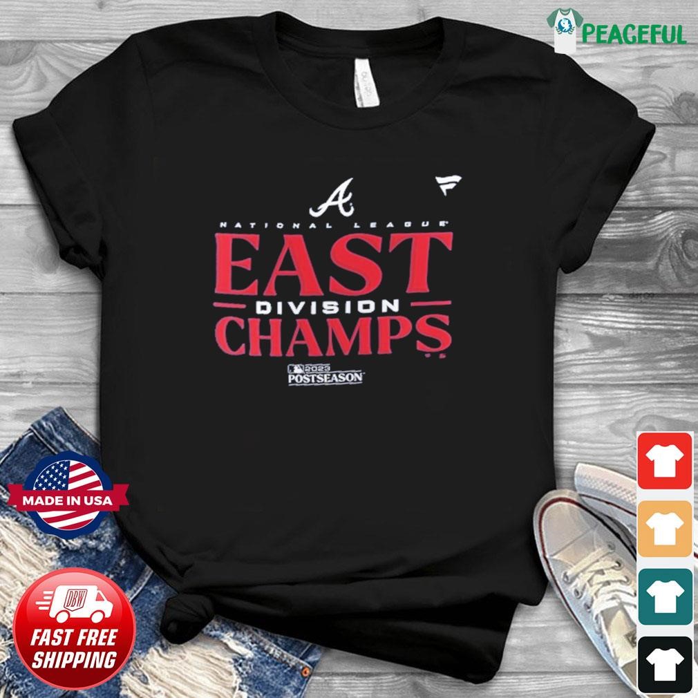 Official Atlanta Braves Nl East Division Champions 2023 Locker Room T-Shirt,  hoodie, sweater, long sleeve and tank top