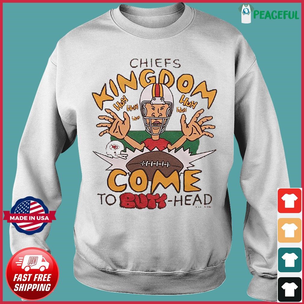 Beavis And Butthead X Kansas City Chiefs Kingdom Shirt