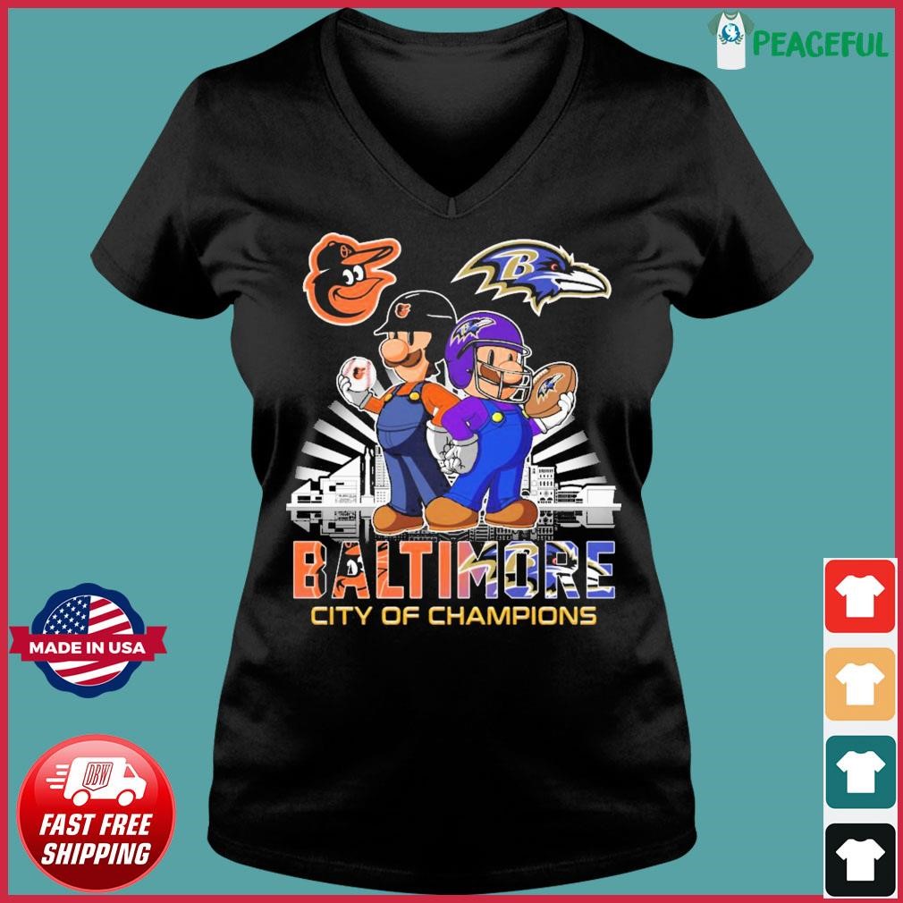 Baltimore City Of Champions Mario Baltimore Ravens And Mario