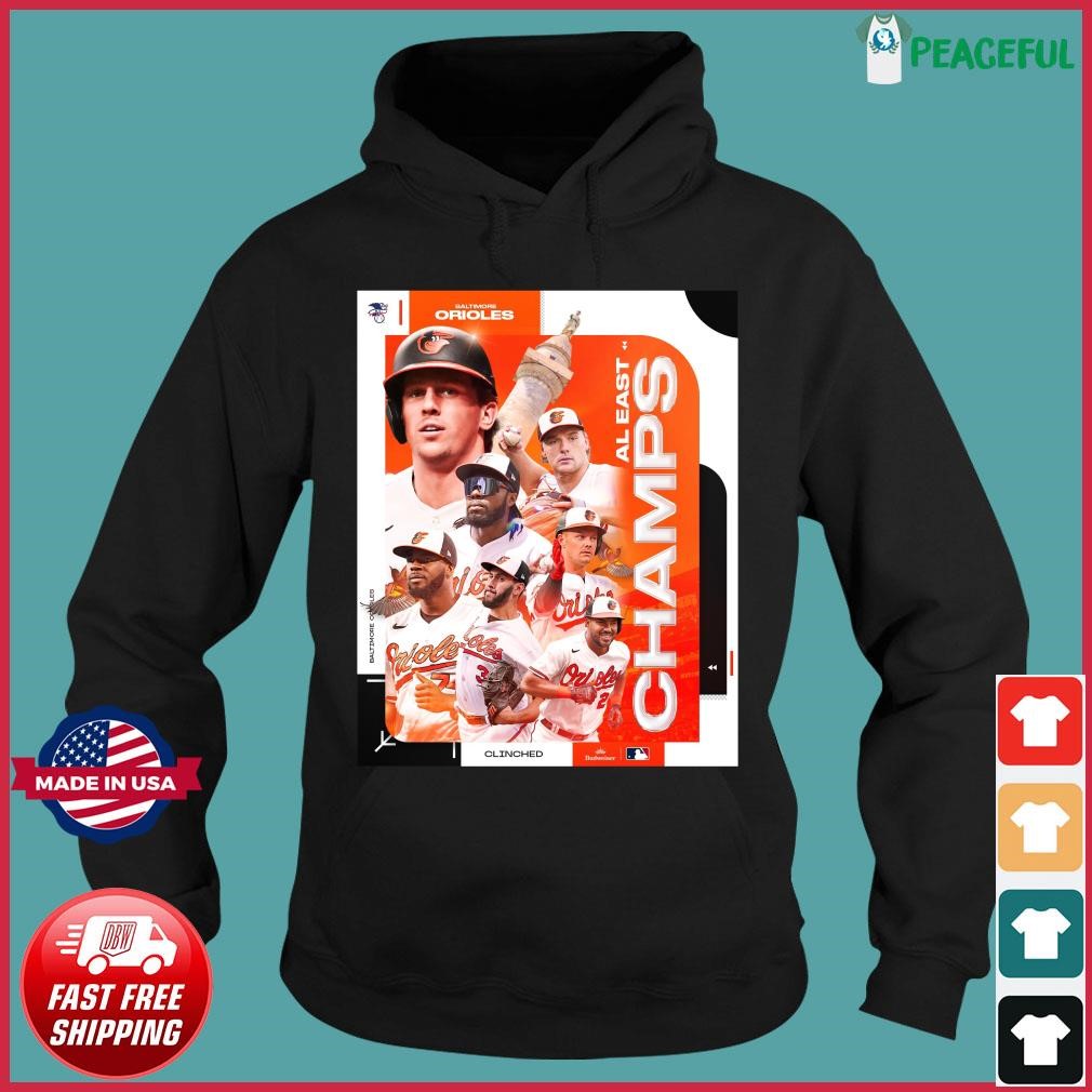 Baltimore Orioles Clinch The AL East 2023 shirt, hoodie, sweatshirt and  tank top