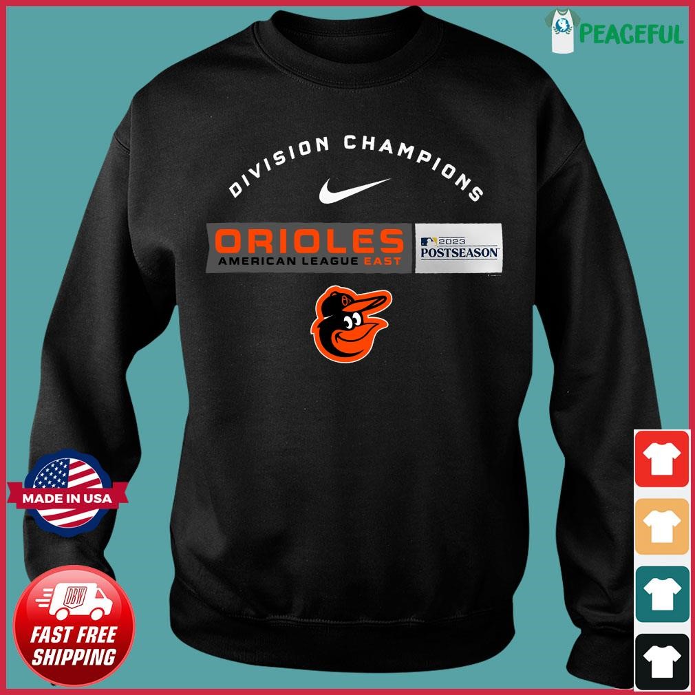Orioles Al East Division Champions 2023mlb Nike Logo Shirt - High