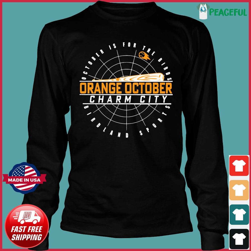 Baltimore Orioles Charm City logo 2023 T-shirt, hoodie, sweater