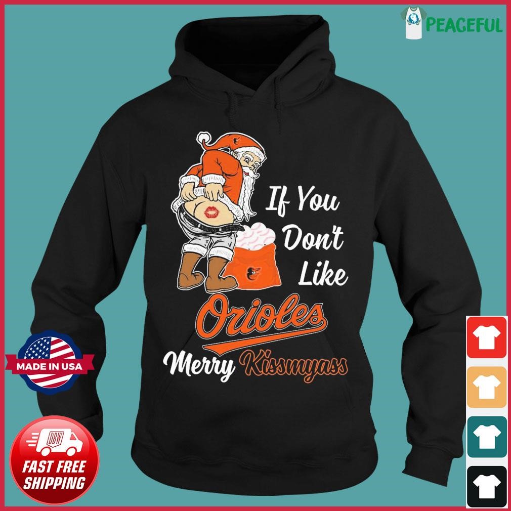 Xmas if you don't like Cleveland Browns football Merry Kissmyass Santa  Claus funny shirt, hoodie, sweater, long sleeve and tank top