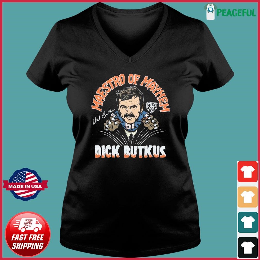 Bears Dick Butkus Maestro Of Mayhem Shirt, hoodie, longsleeve