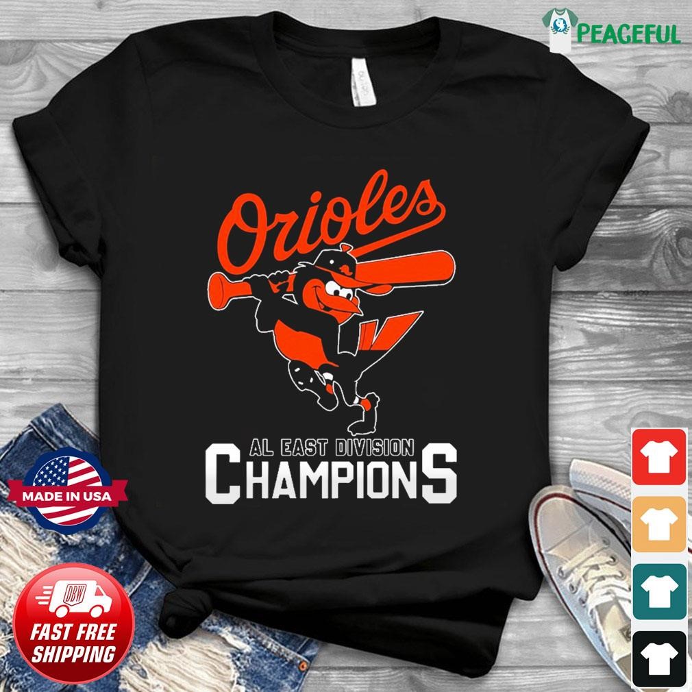 Official Birds Baltimore Orioles 2023 AL East Division Champions Shirt,  hoodie, sweater and long sleeve