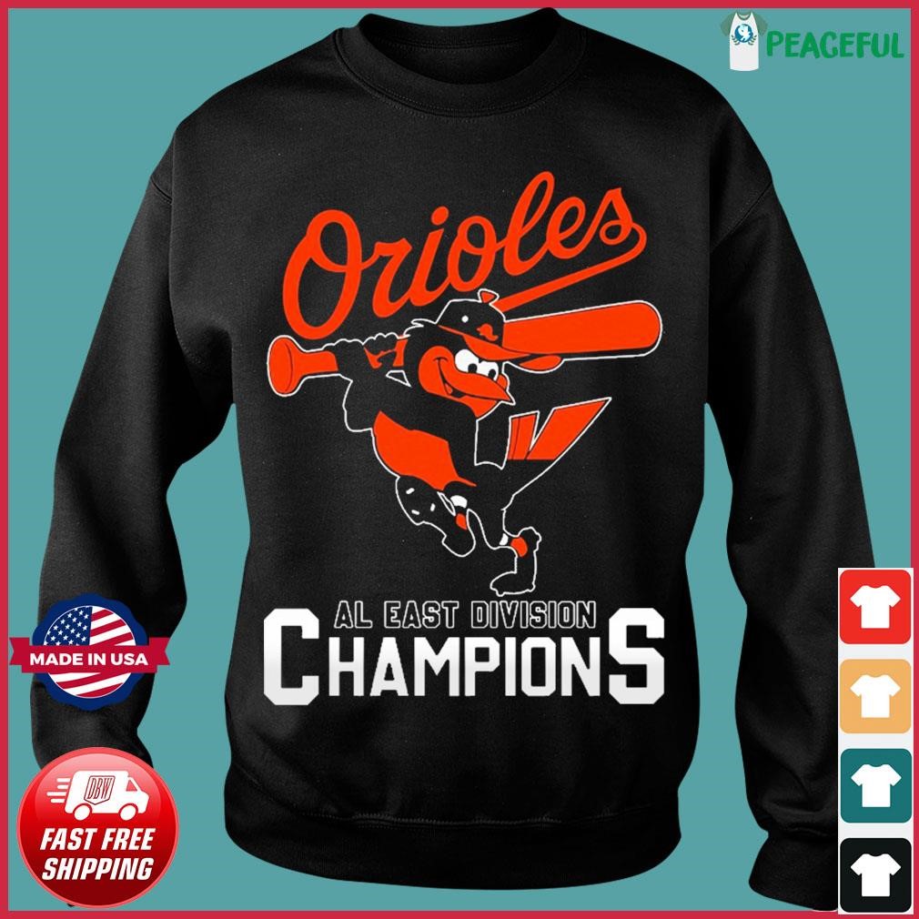 Baltimore Orioles American League East Champions 2023 Baseball T-Shirt  Orioles Angry Bird - iShirtPlus