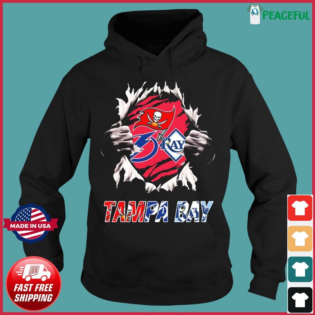 Official Blood Inside Me Tampa Bay Buccaneers And Tampa Bay Rays 2023 shirt,Sweater,  Hoodie, And Long Sleeved, Ladies, Tank Top