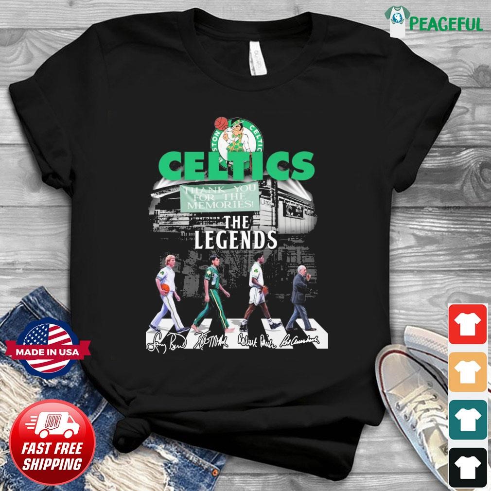 Boston Celtics The Legends Abbey Road Signatures Shirt, hoodie, sweater,  long sleeve and tank top