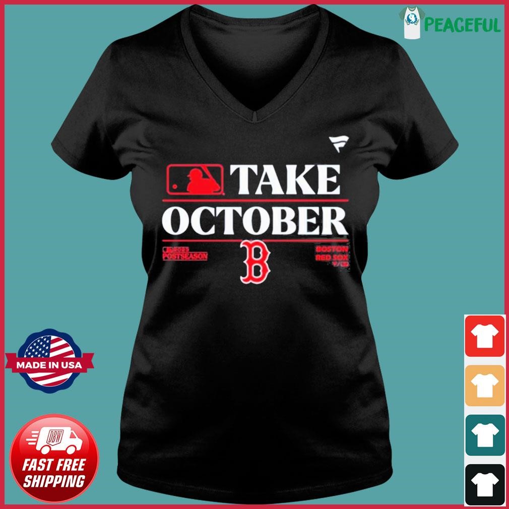 Mlb Boston Red Sox Women's Short Sleeve V-neck Fashion T-shirt