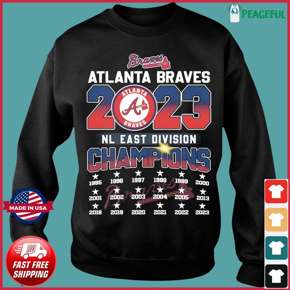 2023 NL East Division Champions PNG Atlanta Braves Shirt, hoodie