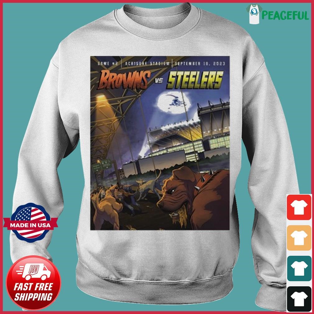 Acrisure Stadium September 18 2023 Browns And Steelers T-shirt