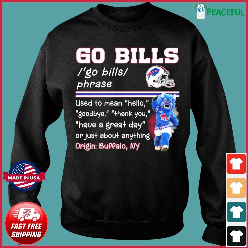 Buffalo Bills Billy Buffalo Go Bills Definition Ornament - Teespix - Store  Fashion LLC