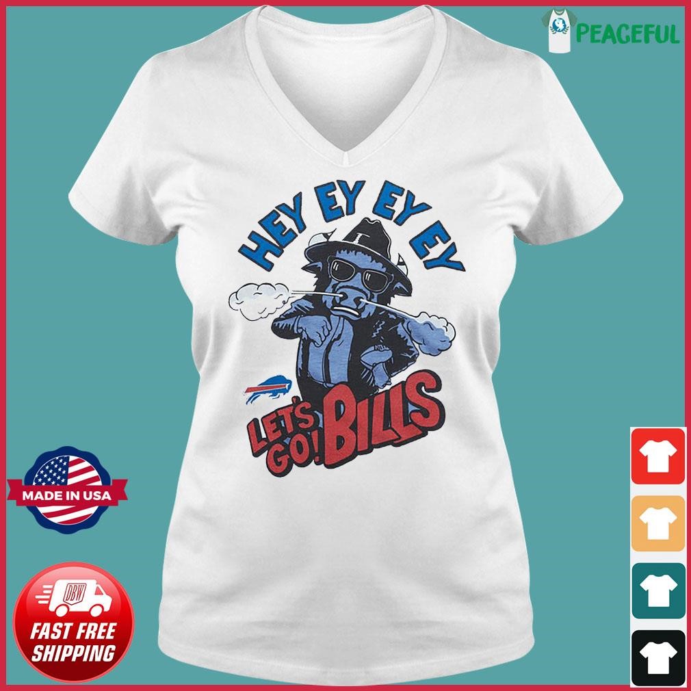 Official Buffalo Bills Let's Go Bills Mascot Hey Ey Ey Ey T-Shirt, hoodie,  sweater, long sleeve and tank top