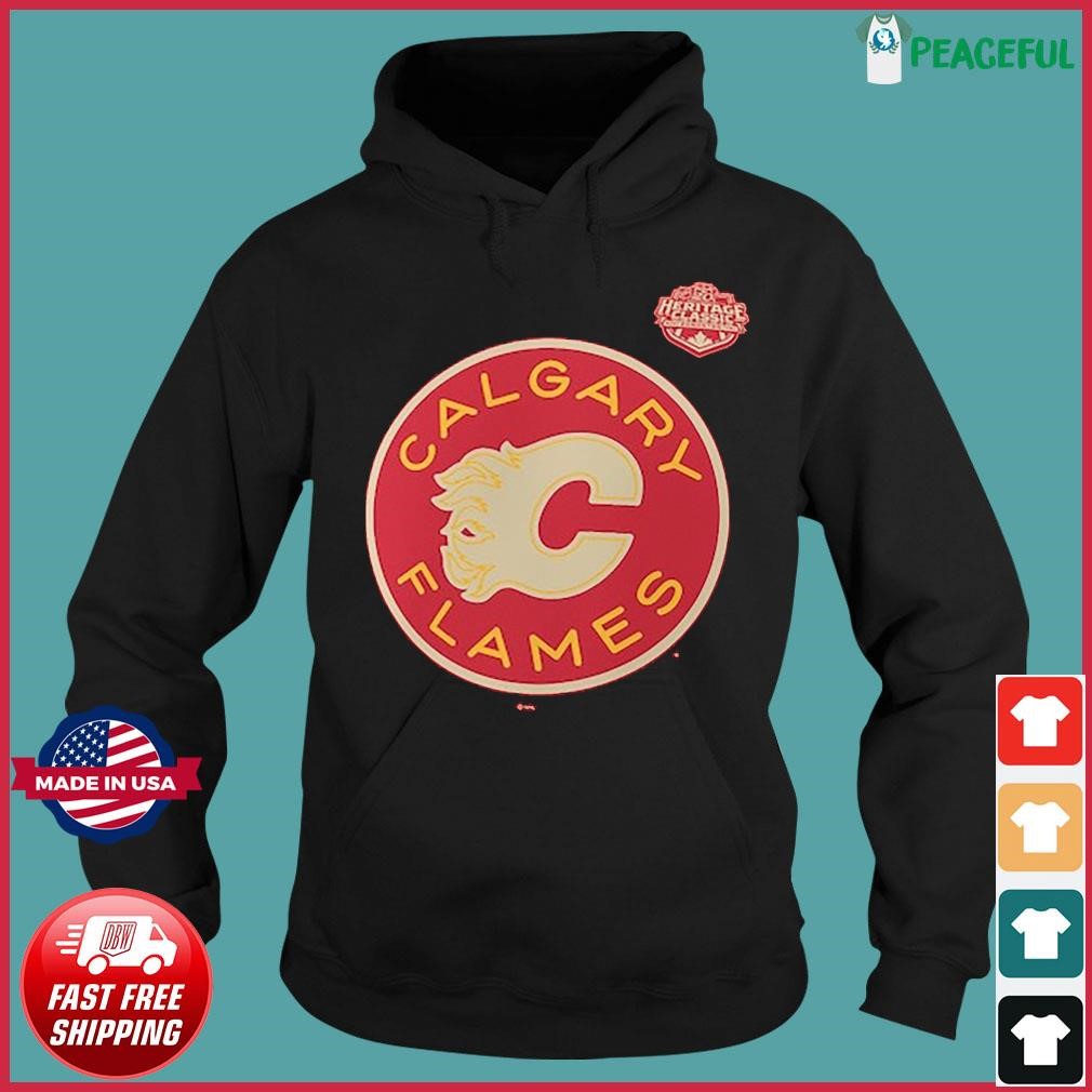 Calgary Flames 2023 NHL Heritage Classic Logo Shirt, hoodie