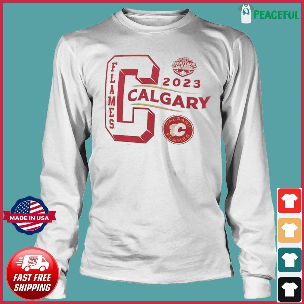 NHL Calgary Flames 2023 Heritage Classic Hockey Jersey - Torunstyle