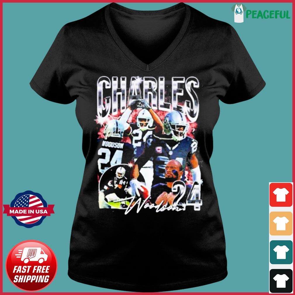 Charles Woodson Las Vegas Raiders Legend Shirt