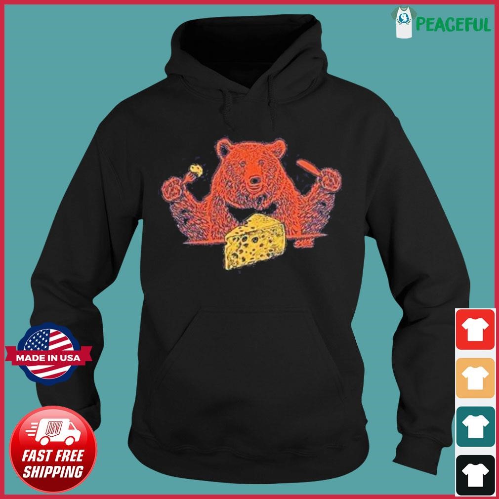 Chicago Bears Eating Cheese Green Bay Packers Shirt, hoodie