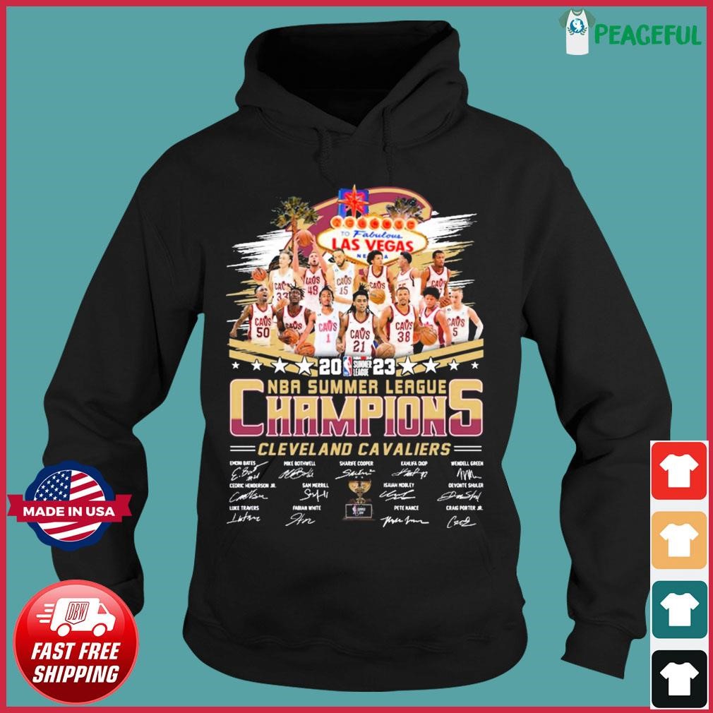 Official Cleveland Cavaliers 2023 Summer League Champions Shirt, hoodie,  sweater, long sleeve and tank top