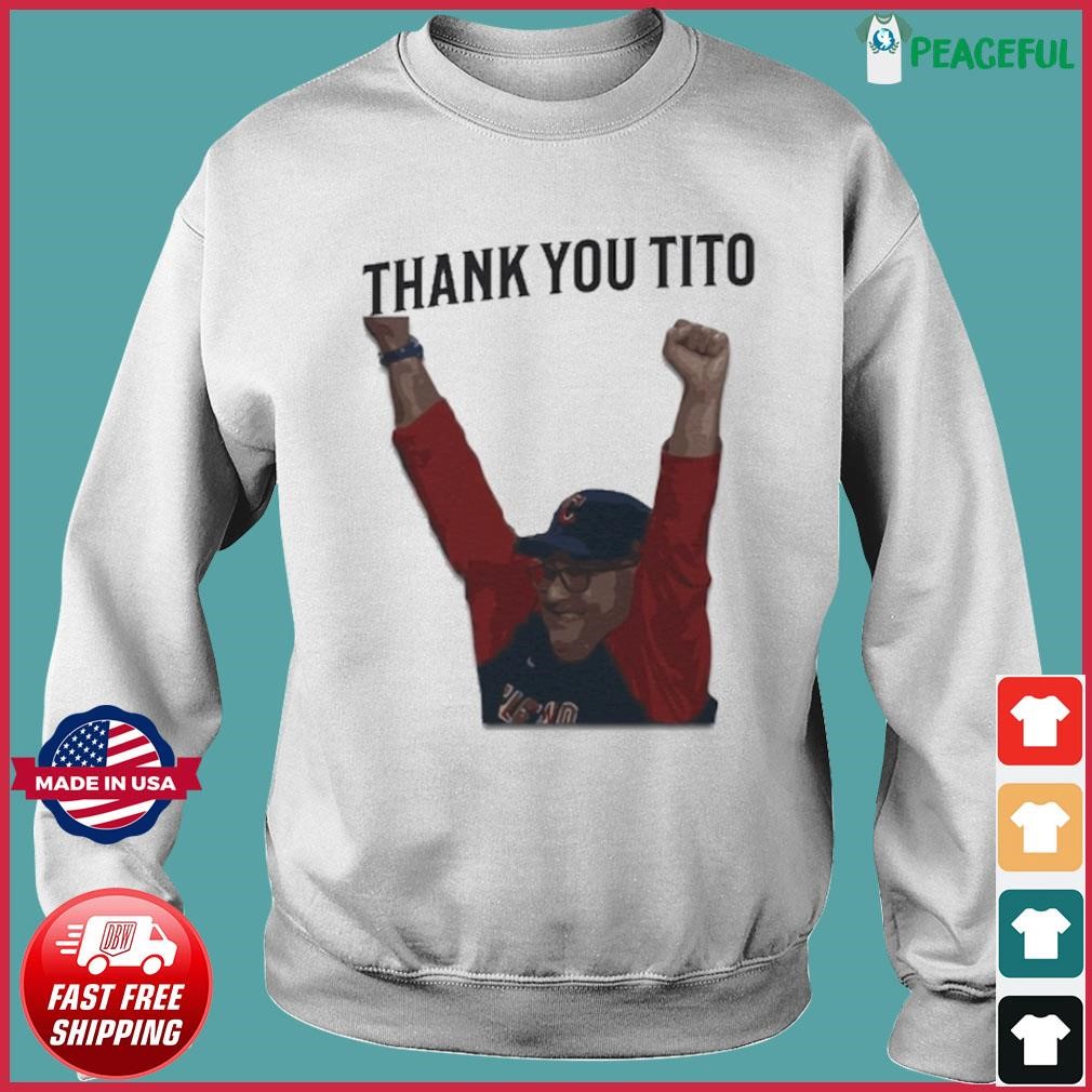 Thank You Tito Shirt Terry Francona Thank You Tito Shirt Cleveland