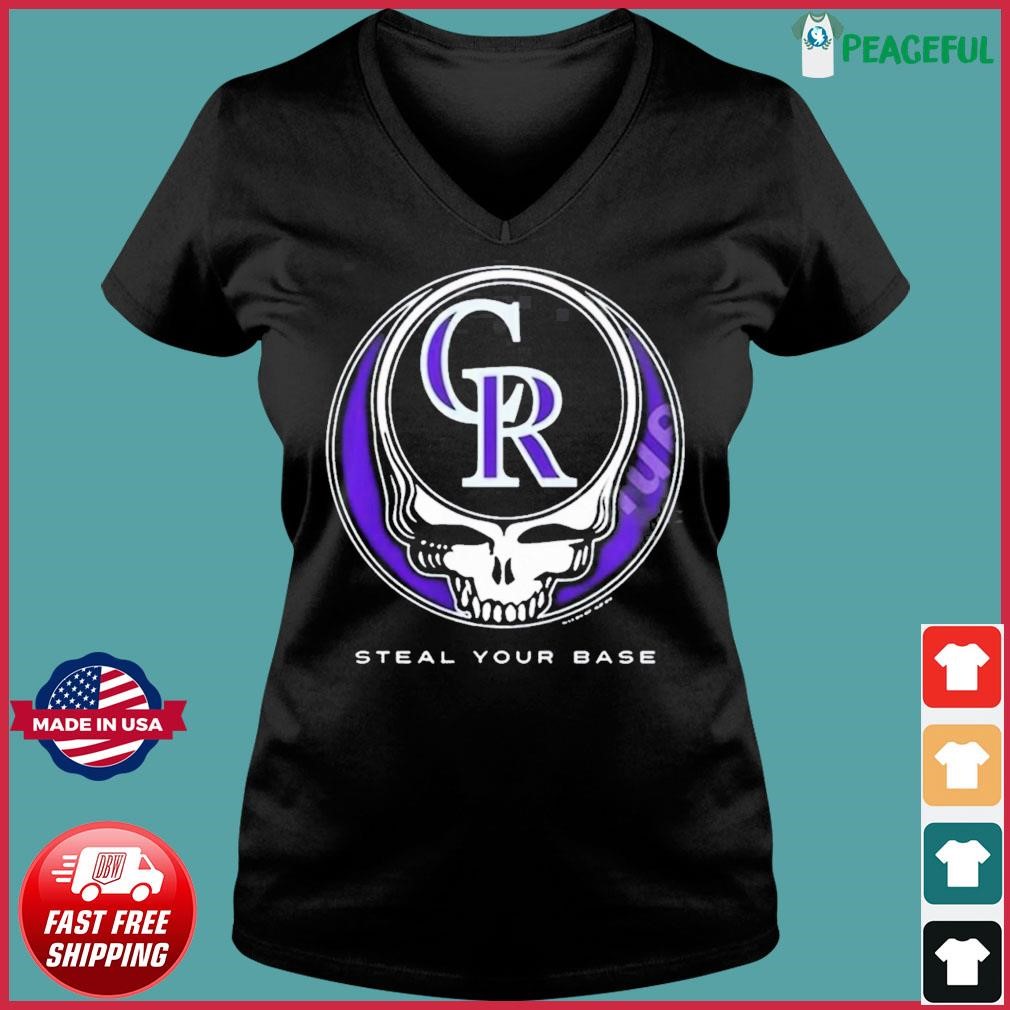 Colorado Rockies Steal Your Base Black Athletic Shirt, hoodie, sweater,  long sleeve and tank top