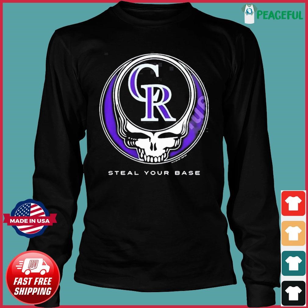 Colorado Rockies Steal Your Base Black Athletic Shirt, hoodie, sweater,  long sleeve and tank top