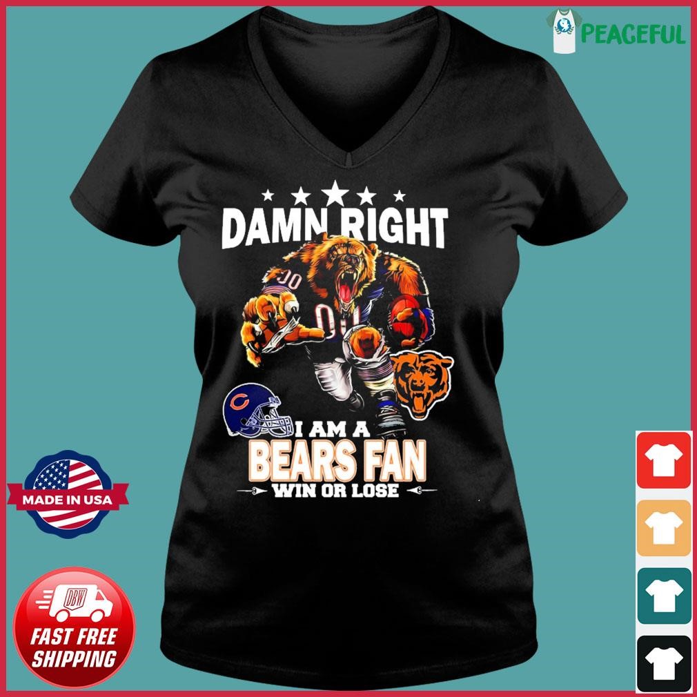 We Almost Always Almost Win Funny Chicago Bears Shirt Da Bears Great Gift  for Suffering Bear Fan Navy Short-sleeve Unisex T-shirt 