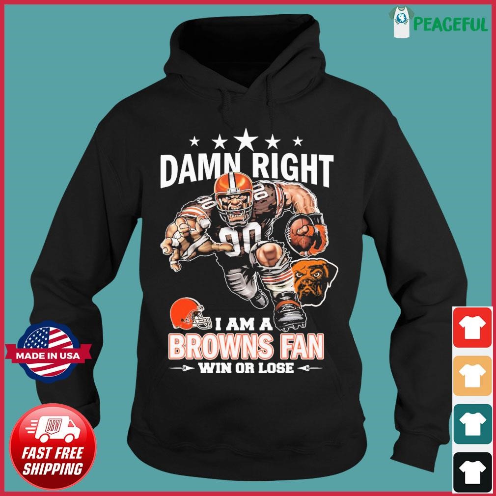 Cleveland Browns Hoodie Sweatshirt - THIS Year Dammit – Made Cleveland