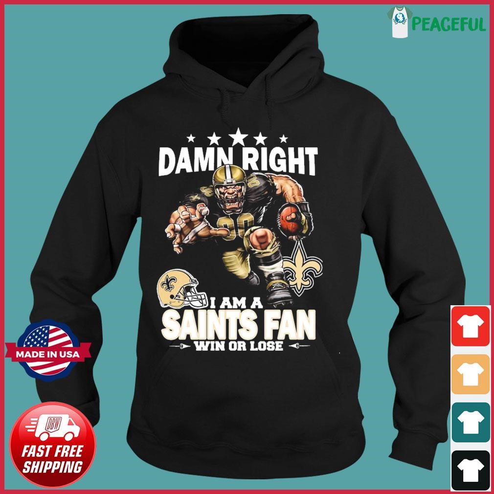 New Orleans Saints Hoodie long sleeve Sweatshirt for fan