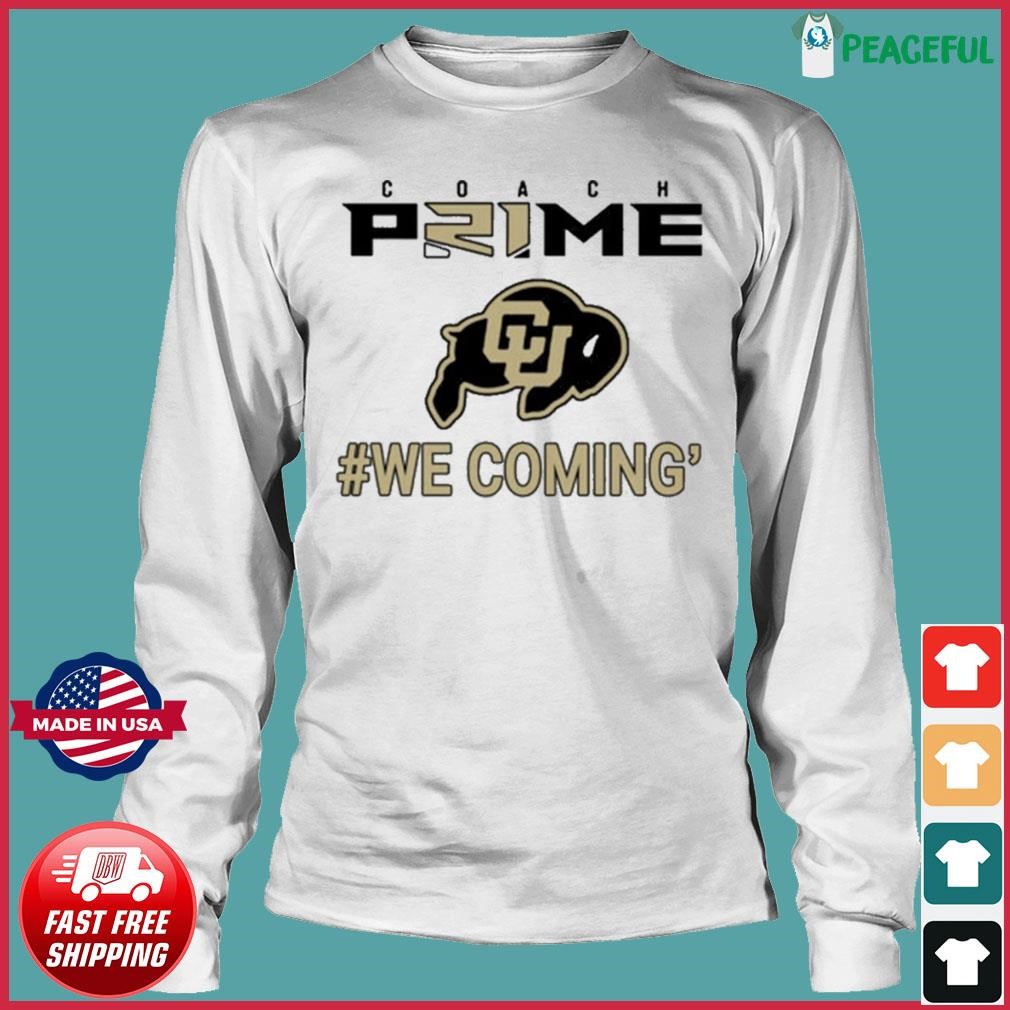 Deion Sanders Colorado Football Team Coach Prime Black Shirt, hoodie,  sweater, long sleeve and tank top