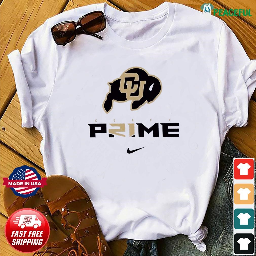 Men's Nike Black Colorado Buffaloes Coach Prime Pullover Hoodie