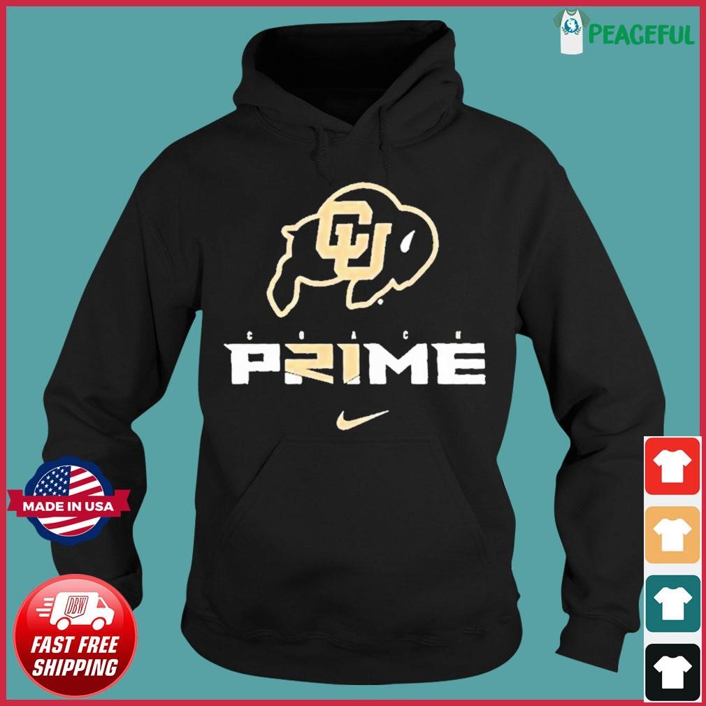 Colorado Buffaloes Nike Coach Prime Unisex T-shirt, Hoodie, Sweatshirt -  Reallgraphics
