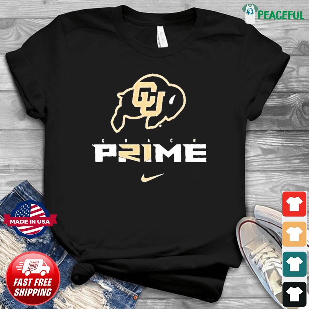 Colorado Buffaloes Nike Coach Prime Unisex T-shirt, Hoodie, Sweatshirt -  Reallgraphics