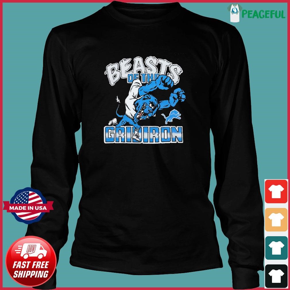 Detroit Lions Beasts Of The Gridiron shirt - Limotees