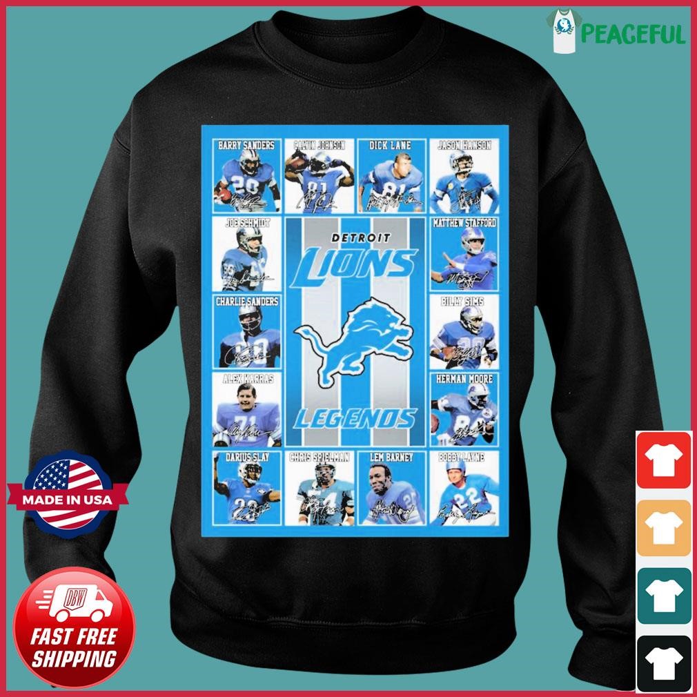 Detroit Lions Impact Long Sleeve T-Shirt - Blue