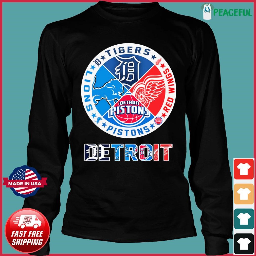 Detroit Tigers, Red Wings, Pistons & Lions Apparel - Free shipping! -  Vintage Detroit