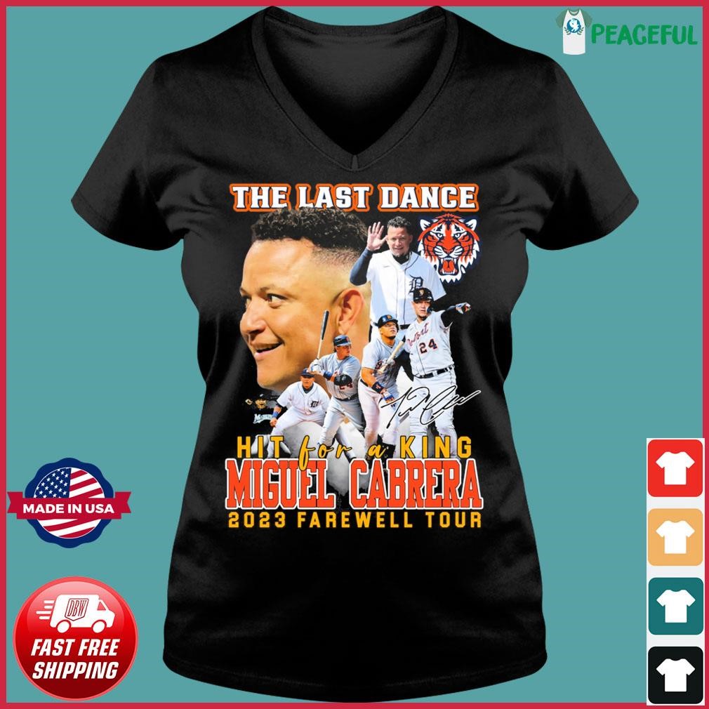 MLB Detroit Tigers The Last Dance Miguel Cabrera Custom Name