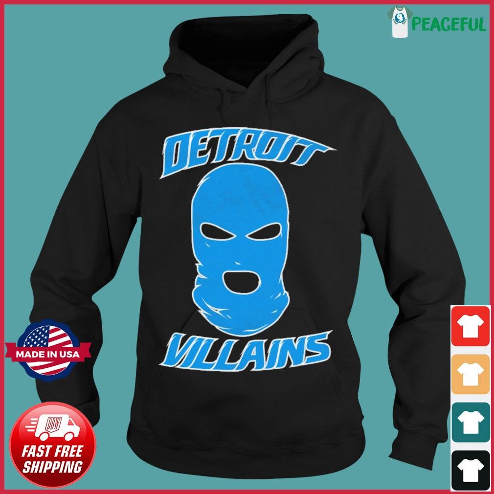 Detroit Lions Villain Shirt - High-Quality Printed Brand