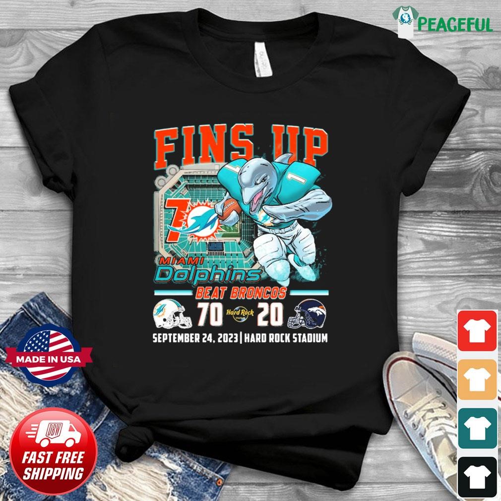 Dolphins Beat Broncos Shirt, hoodie, sweater and long sleeve