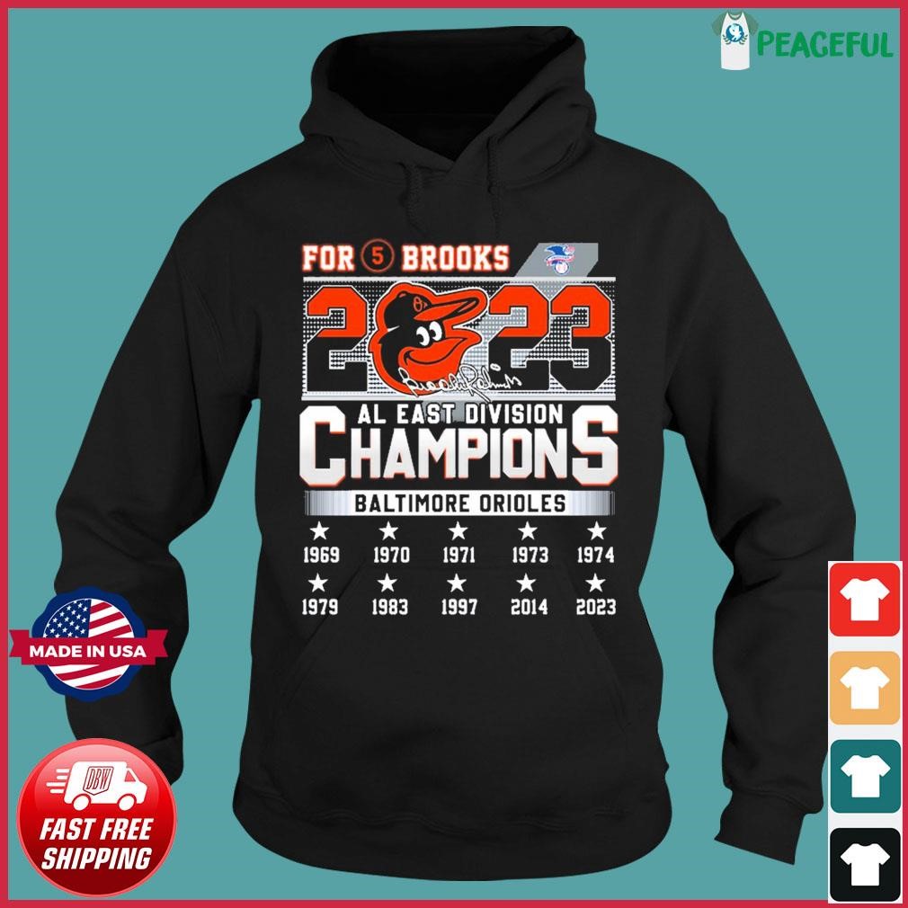 Baltimore Orioles First AL East Title since 2014 shirt, hoodie, sweatshirt  and tank top