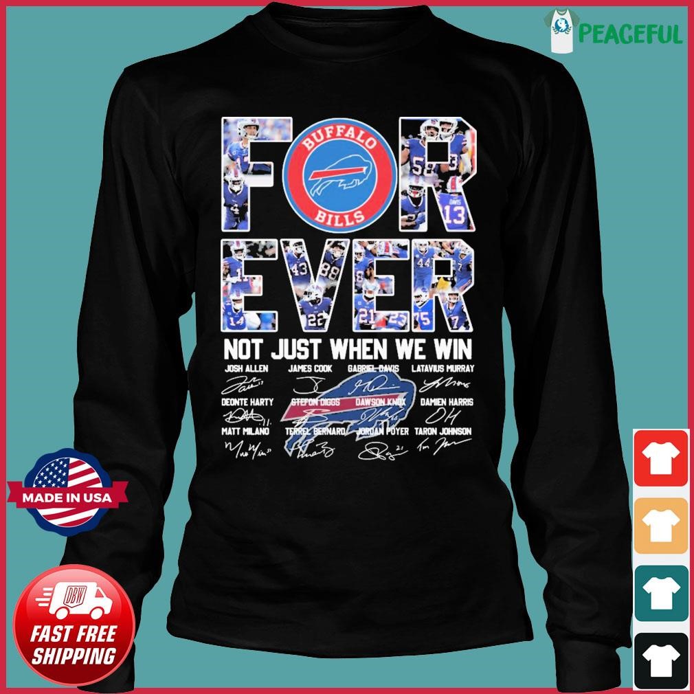 Buffalo Bills won not done shirt, hoodie, sweater, long sleeve and