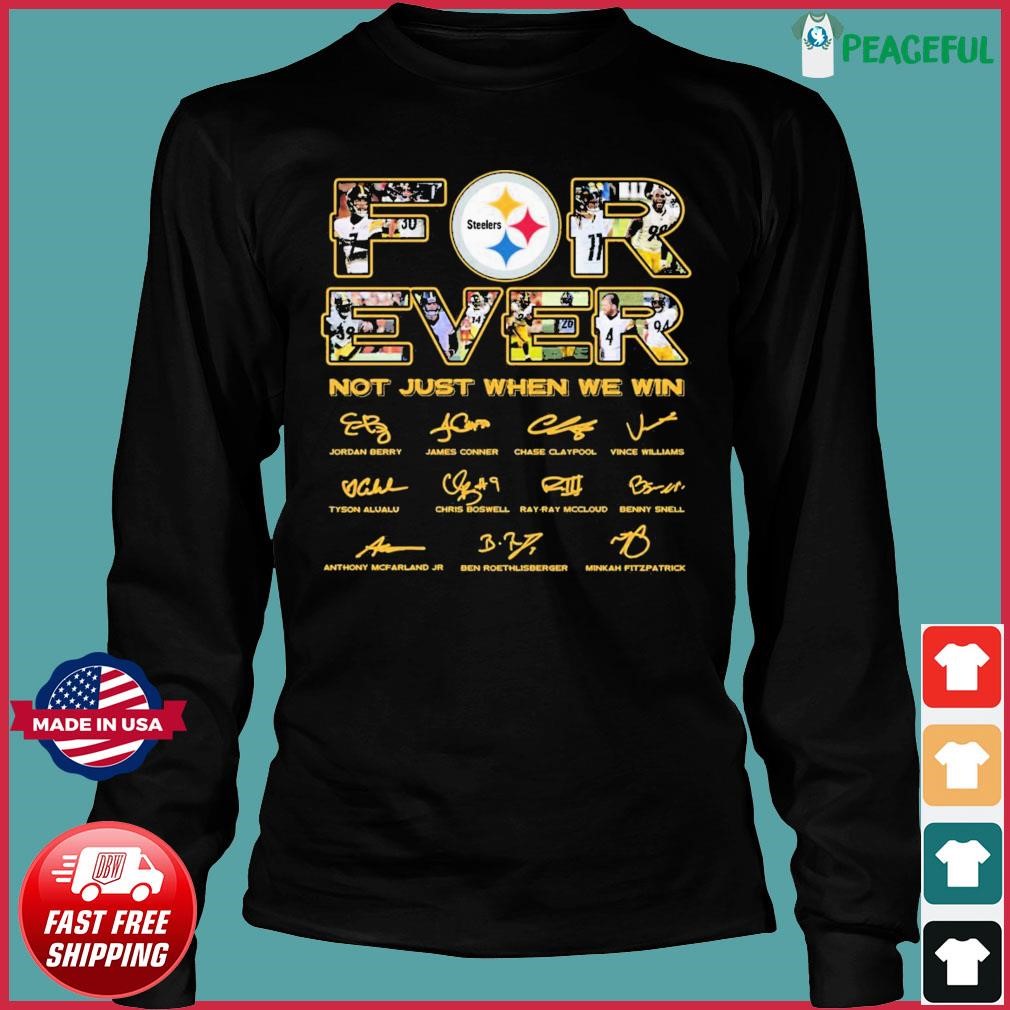 steelers won not done shirt