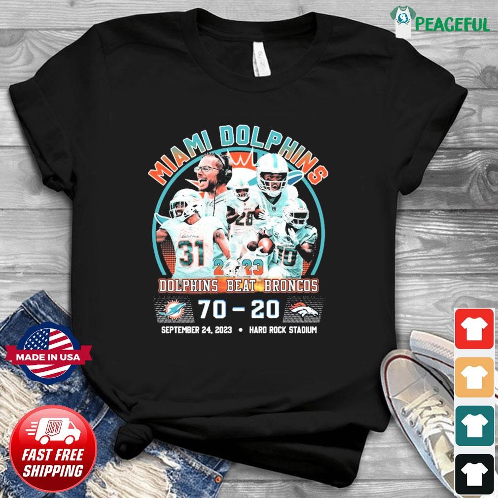 Dolphins Beat Broncos T-Shirt, hoodie, sweater, long sleeve and tank top