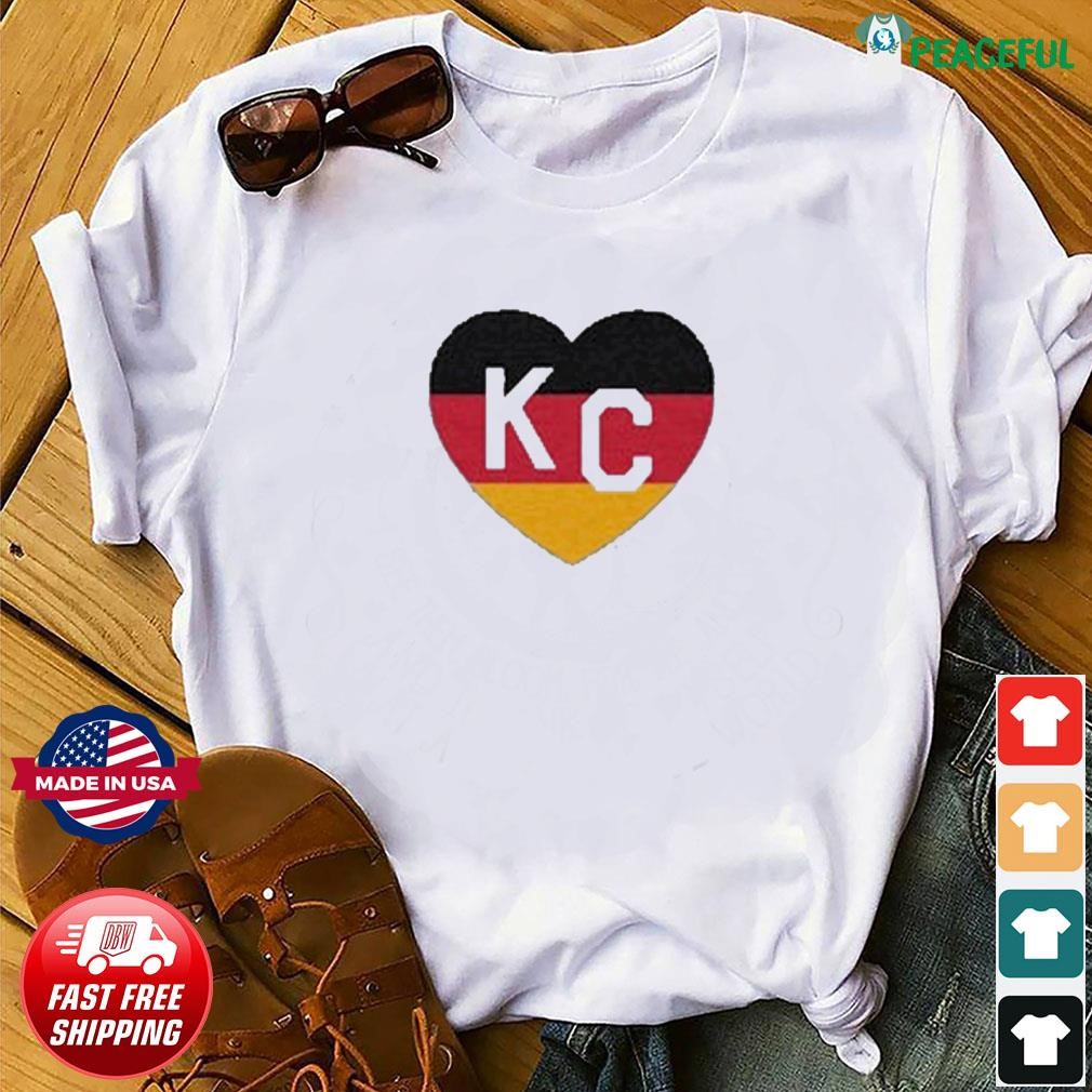 Germany KC Kansas City Chiefs Heart Shirt, hoodie, sweater, long