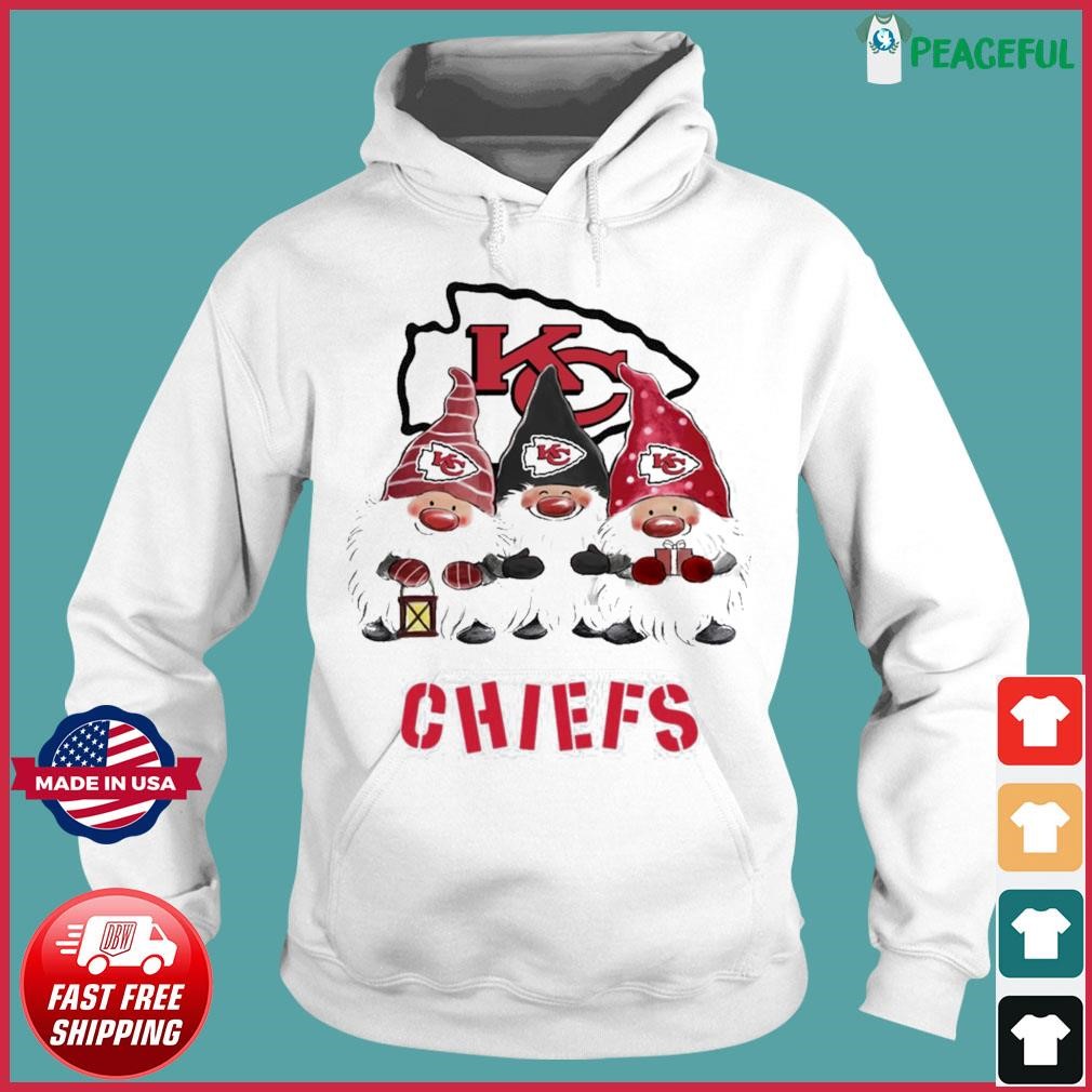 Gnomies Kansas City Chiefs Christmas Vintage shirt - Limotees