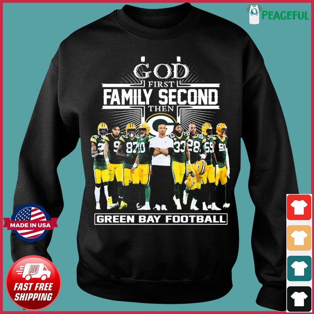 God First Family Second Then Los Angeles Chargers Football T-Shirt - T- shirts Low Price