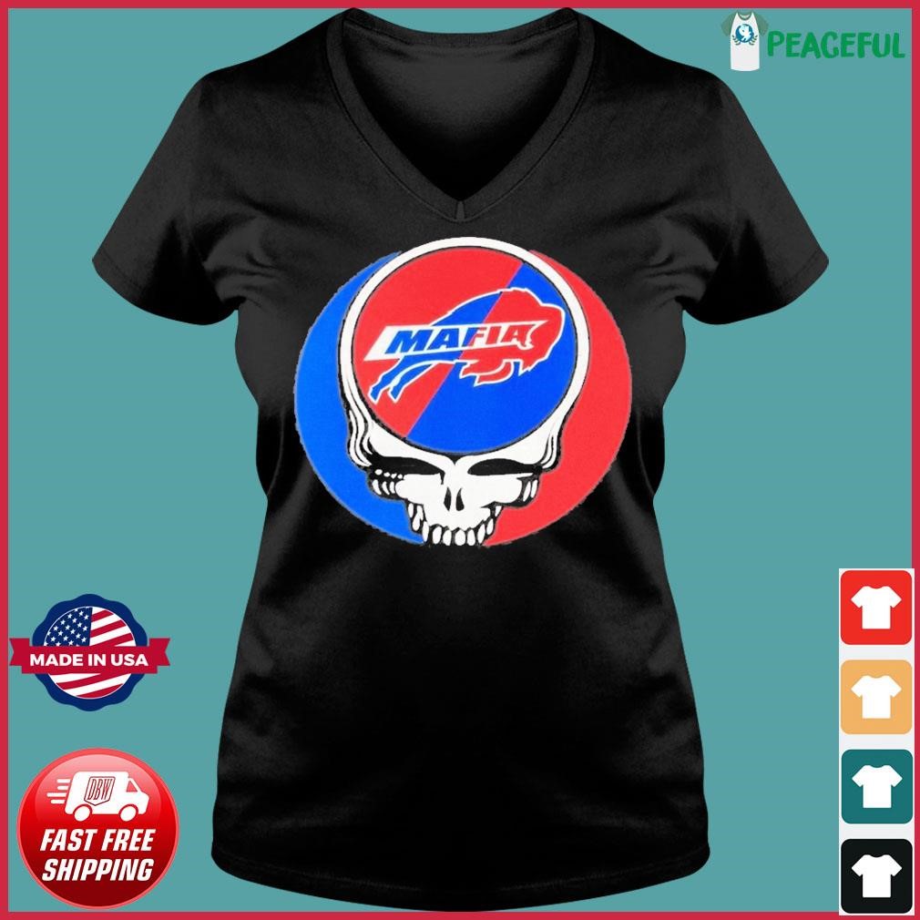 Funny Grateful Dead Buffalo Bills Shirt,Sweater, Hoodie, And Long Sleeved,  Ladies, Tank Top