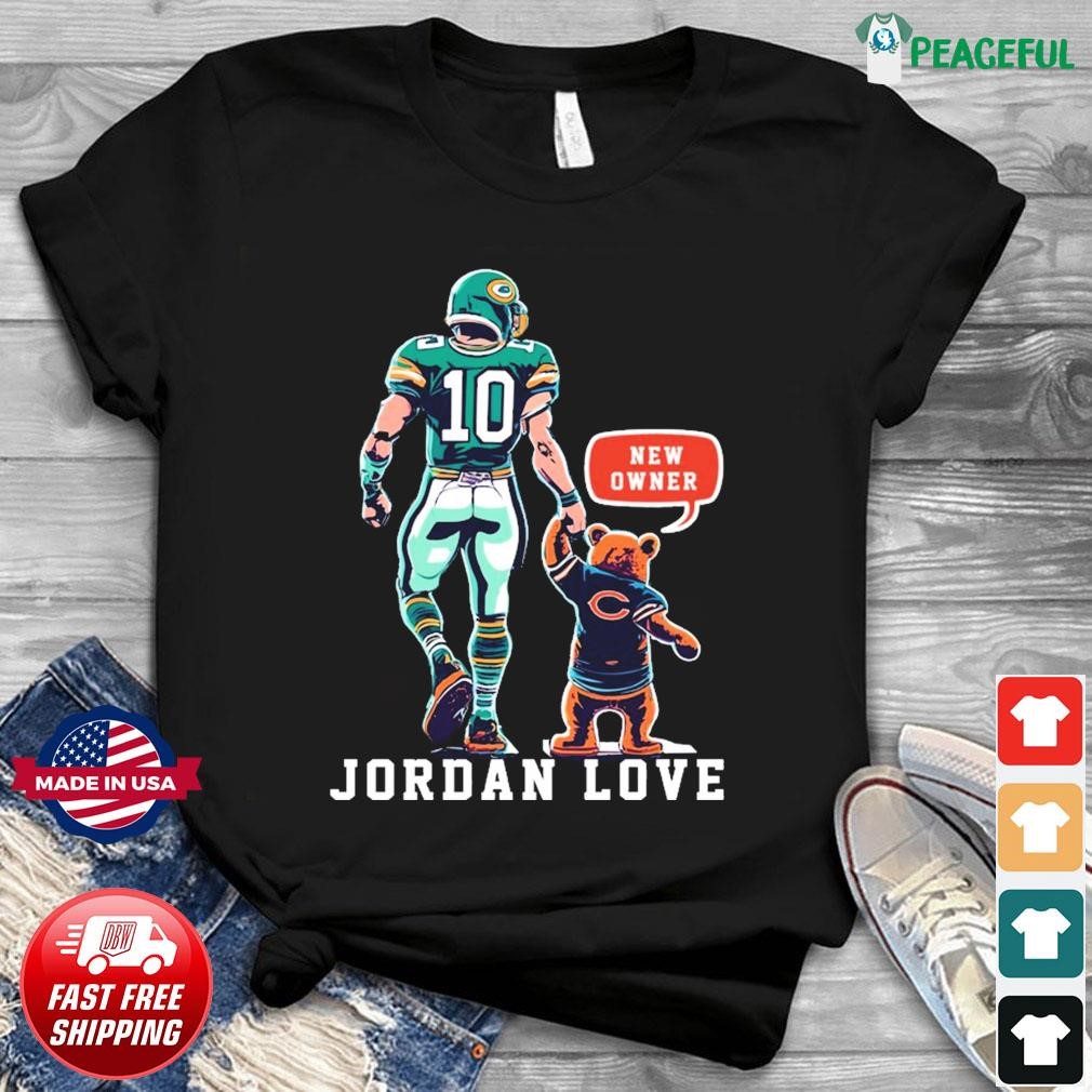 jordan love packers shirt