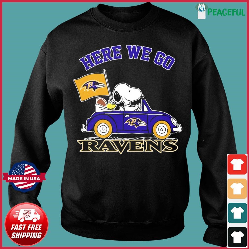 Woodstock Snoopy Ravens Shirt