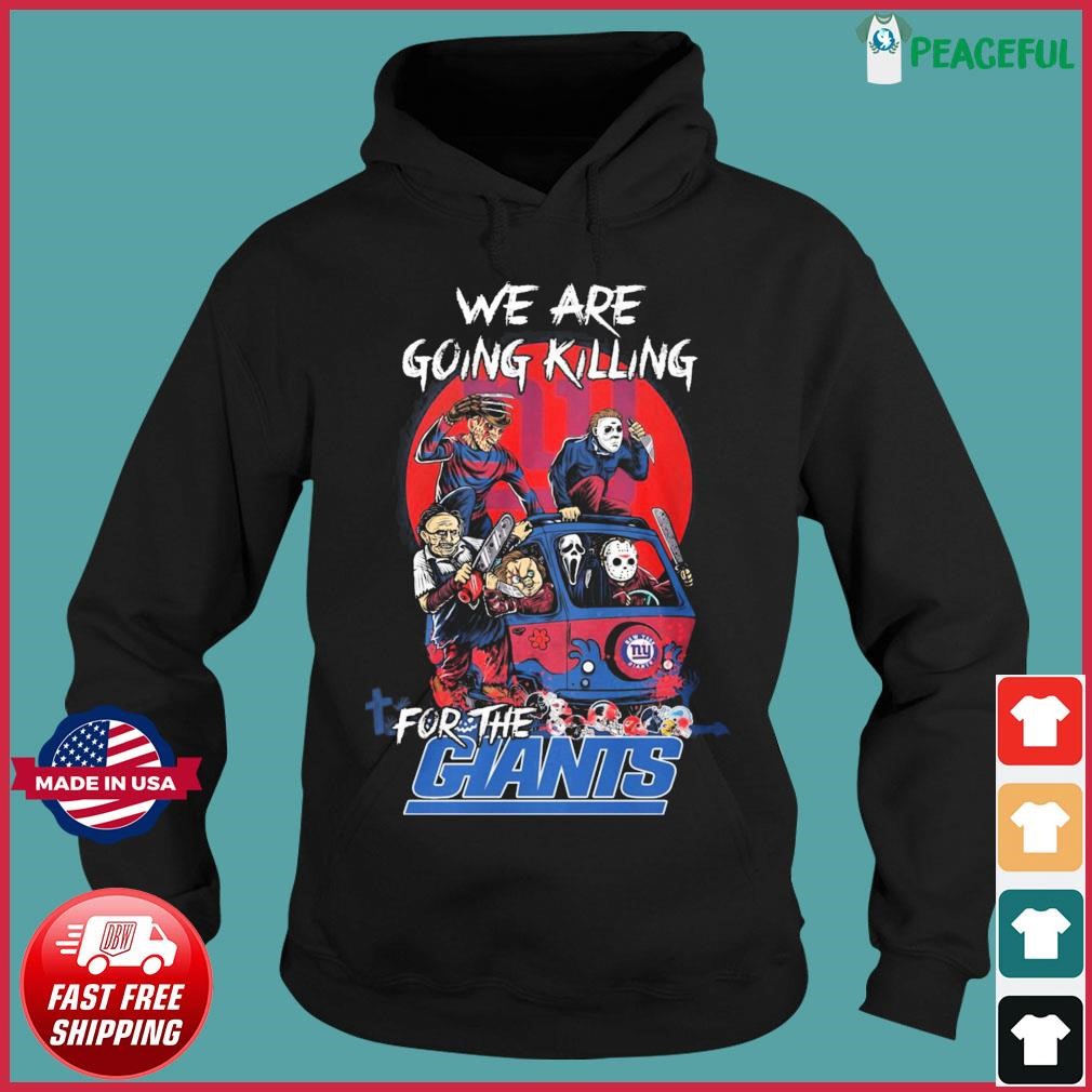 FREE shipping NY Giants Horror Characters We Are Going Killing For The Giants  Shirt, Unisex tee, hoodie, sweater, v-neck and tank top