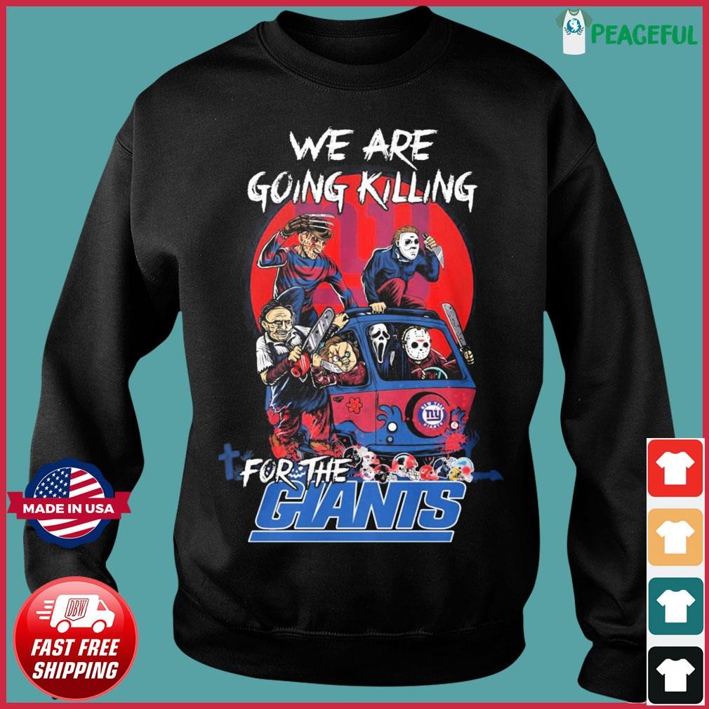 FREE shipping NY Giants Horror Characters We Are Going Killing For The Giants  Shirt, Unisex tee, hoodie, sweater, v-neck and tank top